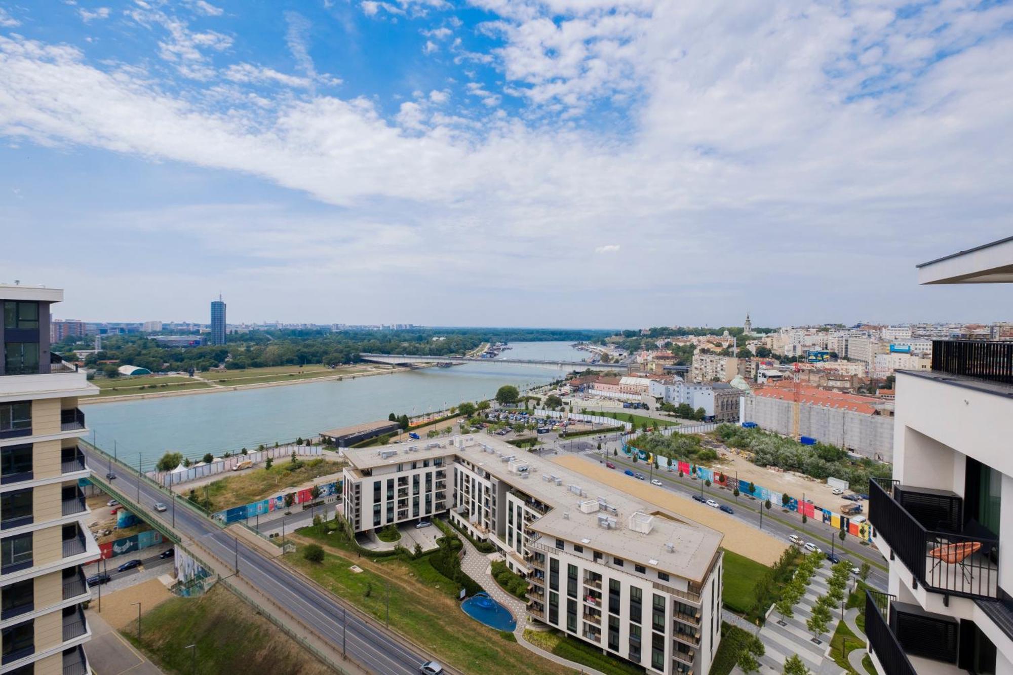 Belgrade Waterfront - River Residence מראה חיצוני תמונה